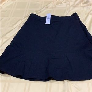 Loft black skirt